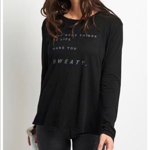 Good hYOUman Suzanne Split Hem Pullover